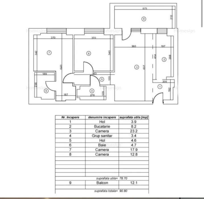 Apartament 3 camere Aviatiei Tower 