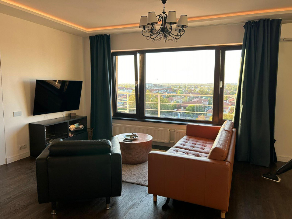 Apartament de inchiriat 3 camere l Pipera, rond OMV 