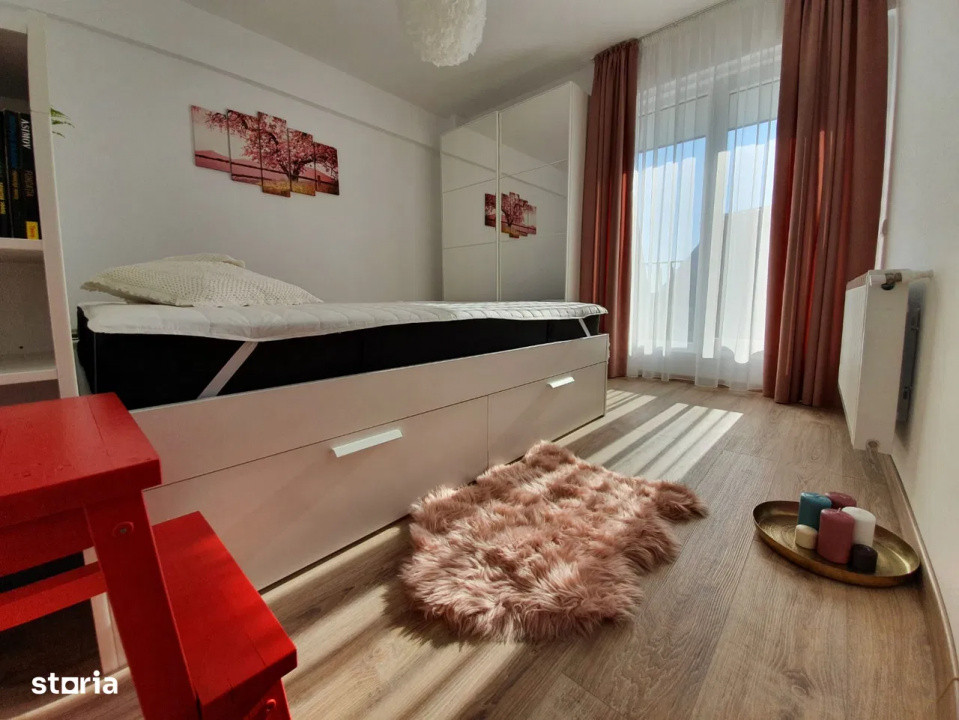 Apartament de inchiriat 3 camere, parcare inclusa l Otopeni 