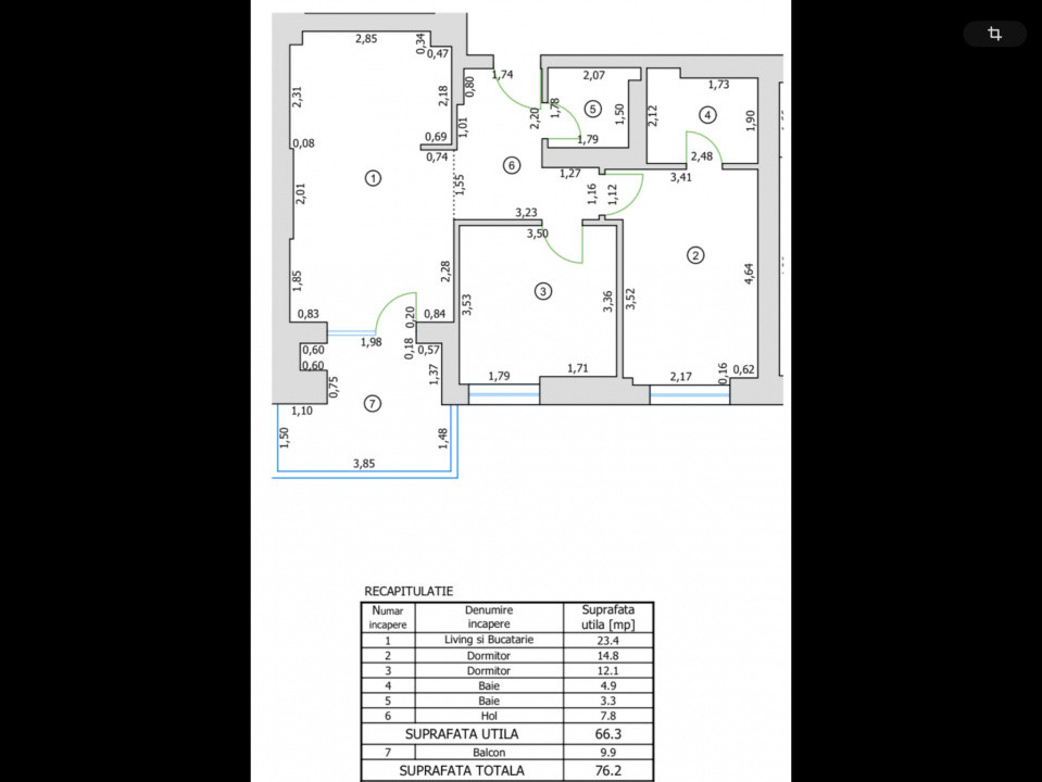 Apartament 3 camere | Pipera | cortina north | pet friendly ✅
