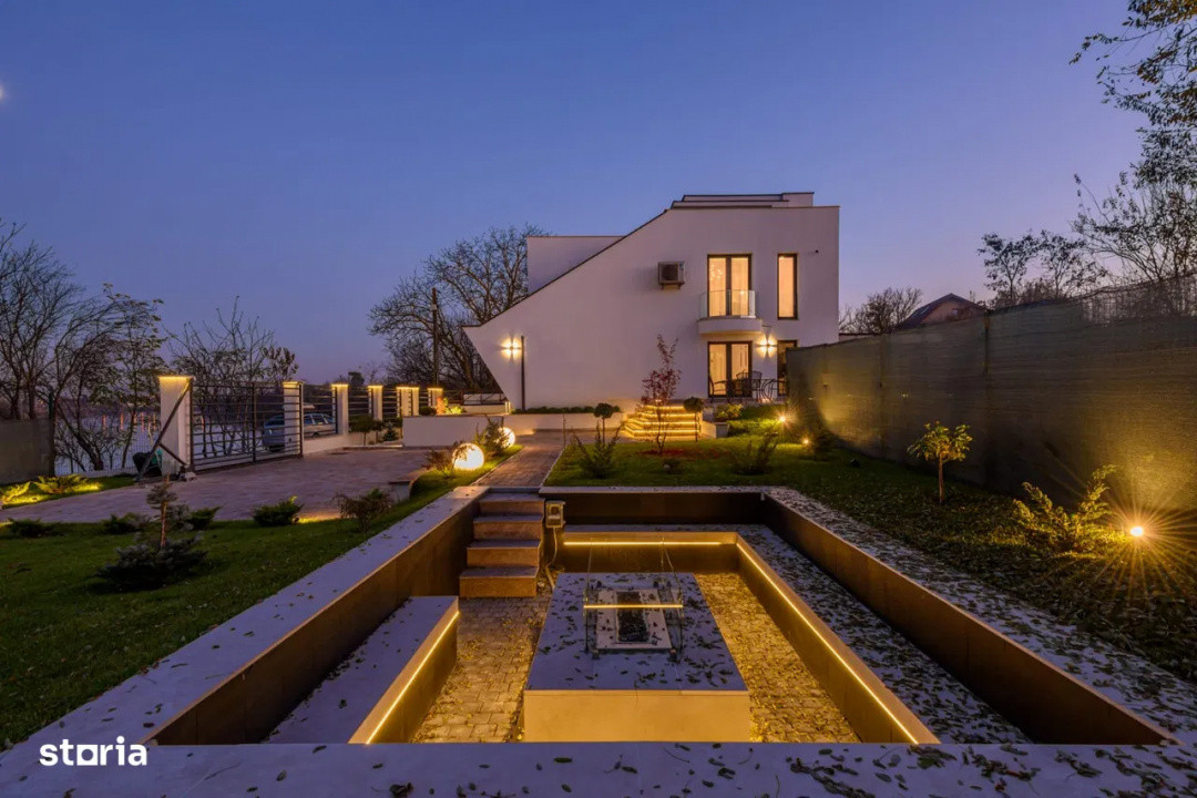 De inchiriat Vila de lux cu 3 camere- SMART HOME- BUFTEA 