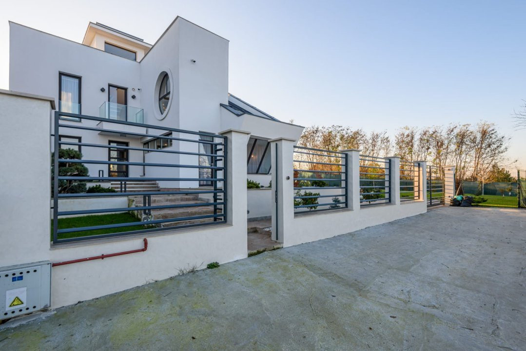 De inchiriat Vila de lux cu 3 camere- SMART HOME- BUFTEA 