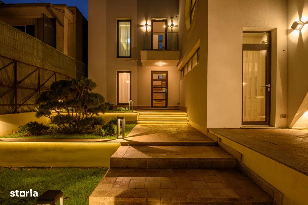 De inchiriat Vila de lux cu 3 camere- SMART HOME- BUFTEA 