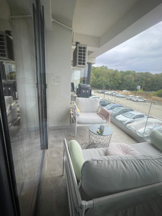 Apartament 2 camere, 2 terase + loc de parcare inclus Scoala Americana 