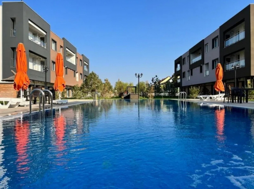 Apartament 2 camere Otopeni Complex cu piscină 