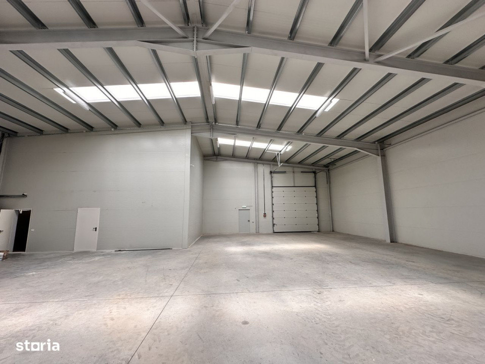 De inchiriat  Hala industiala 600mp curte 1650 mp