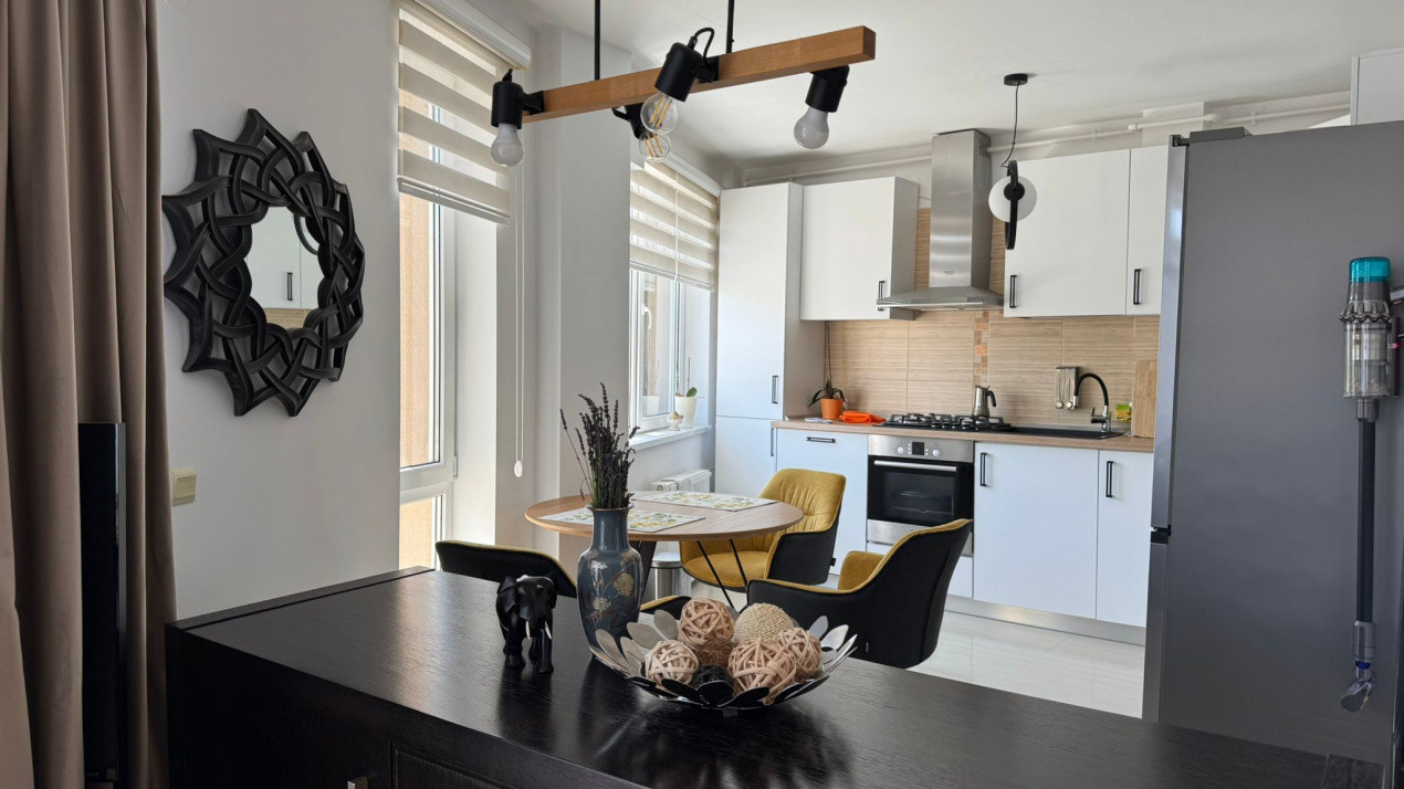 Apartament 2 camere modern, 76 mp, decomandat, la cheie, boutique, Voluntari