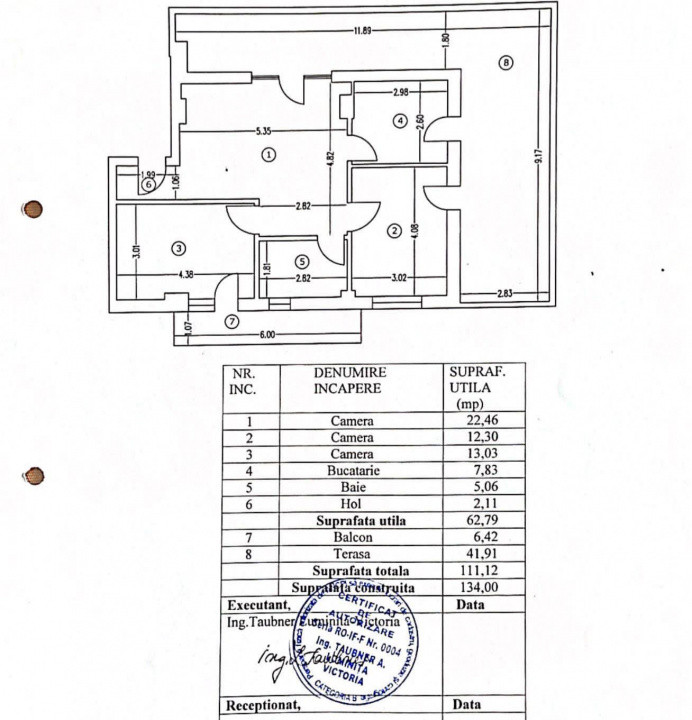 Apartament 3 camere | Pipera-Andronache-Petricani