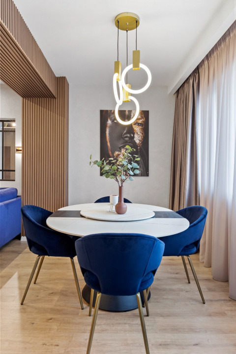 Apartament 4 camere Pipera Rond | De Inchiriat | Superb| 2 Locuri de Parcare