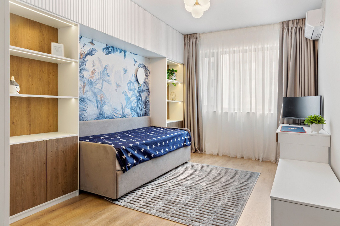 Apartament 4 camere Pipera Rond | De Inchiriat | Superb| 2 Locuri de Parcare