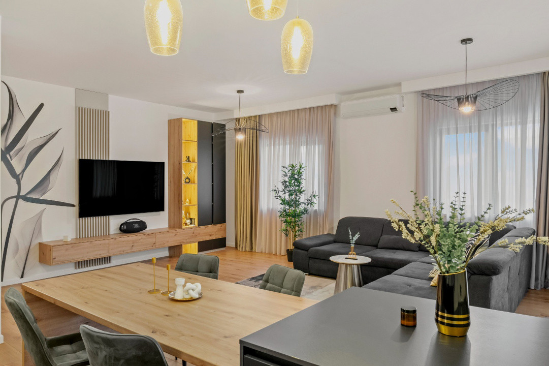 Penthouse 3 camere Superb | De Inchiriat | Tunari | 2 Locuri de Parcare | Terasa