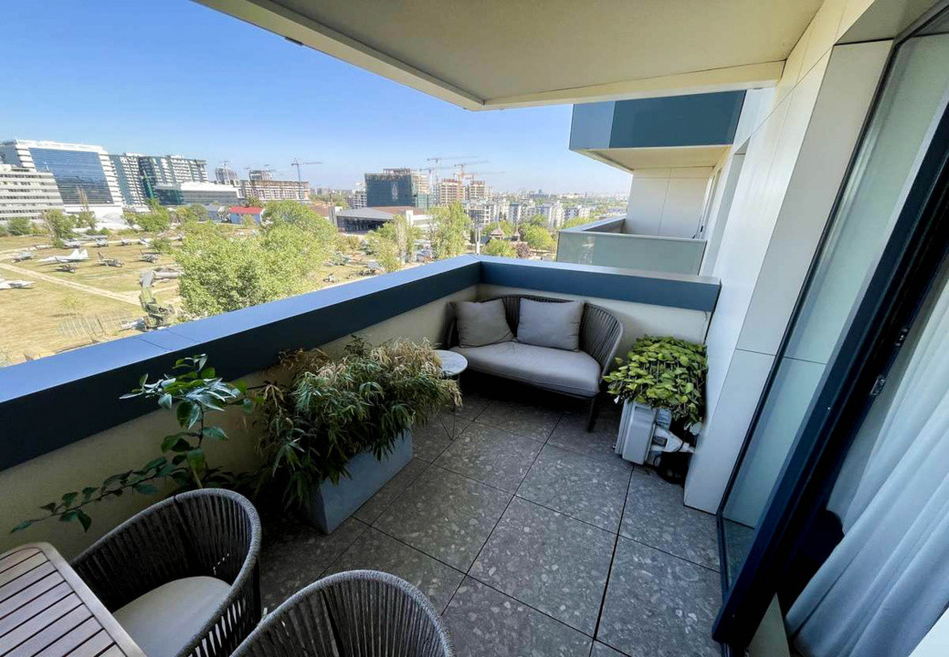Apartament 2 camere Premium Aviatie Towers Parcare Terasa