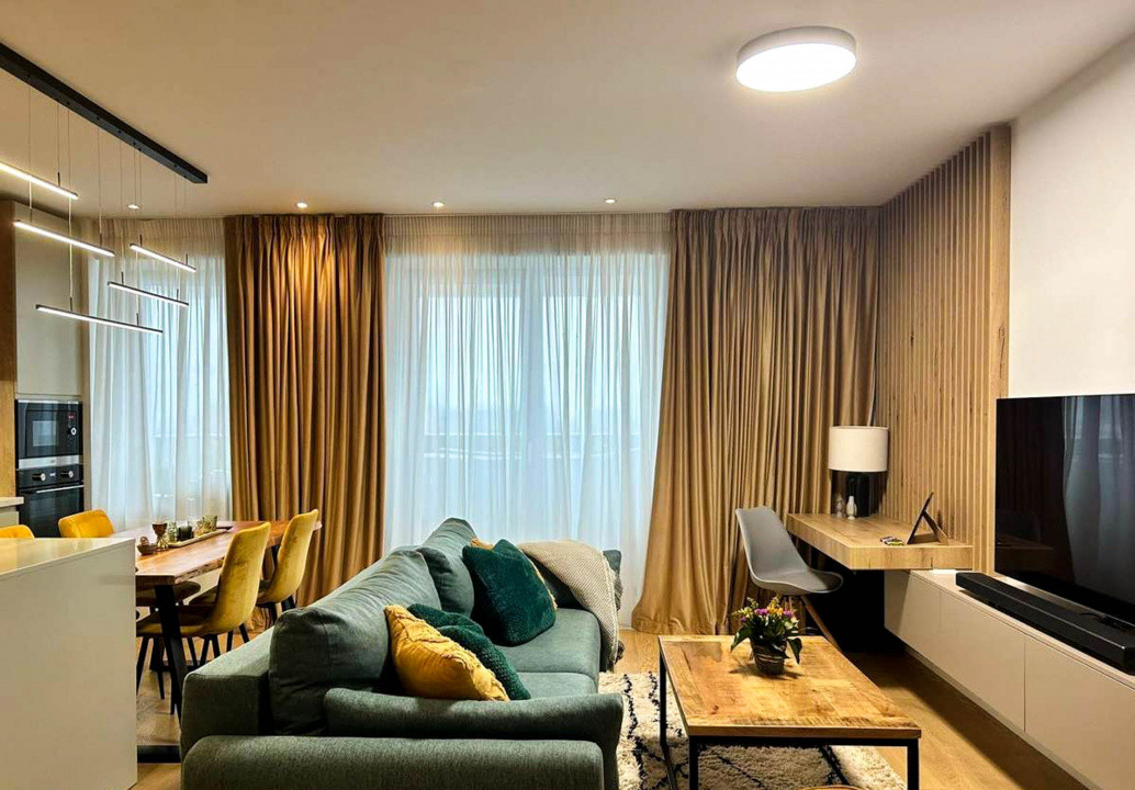 Apartament 2 camere Premium Aviatie Towers Parcare Terasa