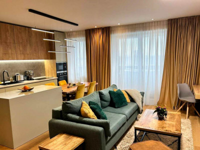 Inchiriere apartament 2 camere LUX Aviatie Towers Parcare Terasa