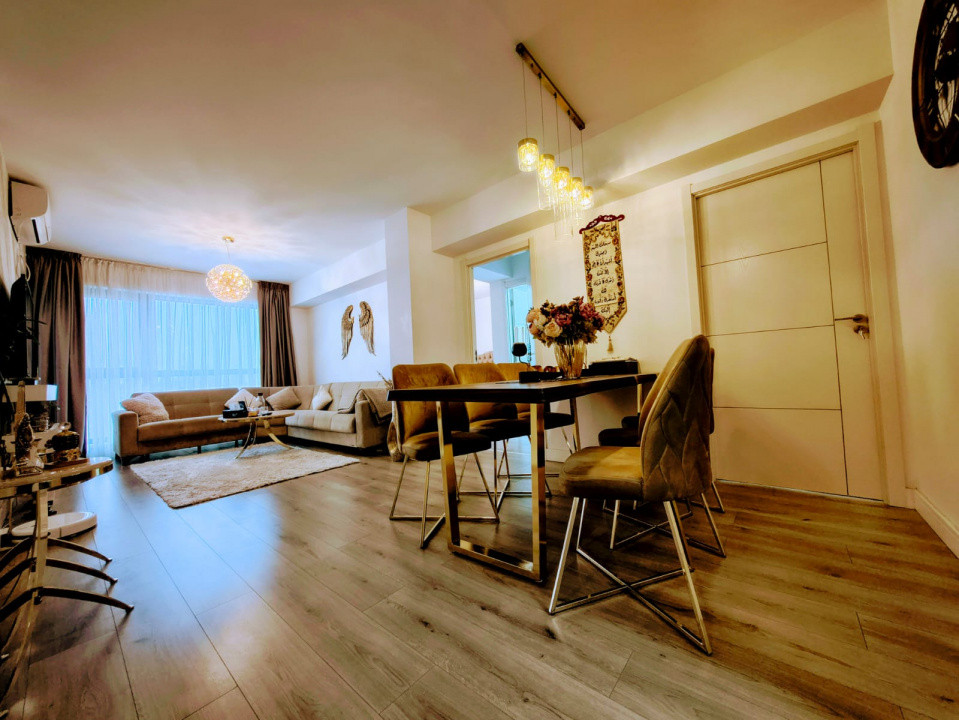 Apartament Premium 3cam 85MP|Onix North Residence-Aviatiei-Pipera|Mobilat|Utilat