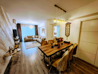 Apartament Premium 3cam 85MP|Onix North Residence-Aviatiei-Pipera|Mobilat|Utilat