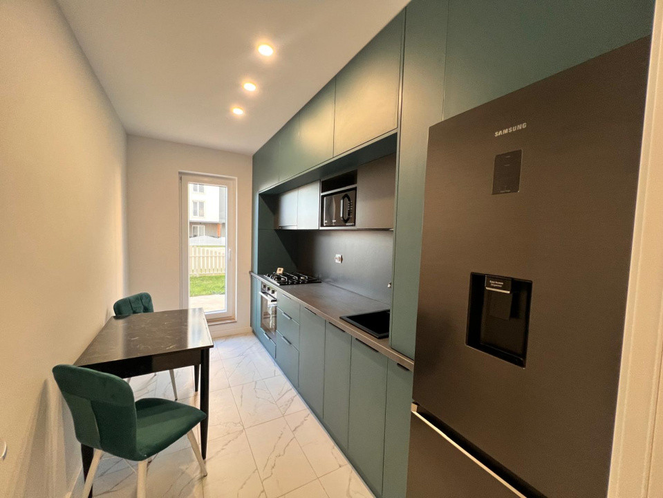 Apartament 2 camere cu gradina+loc de parcare Cosmopolis