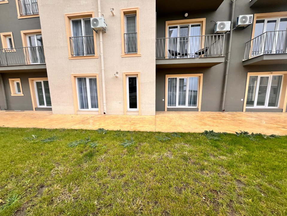 Apartament 2 camere cu gradina+loc de parcare Cosmopolis