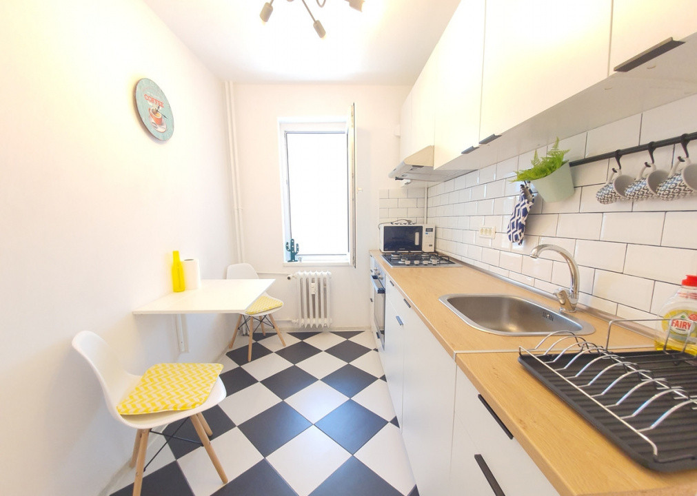 De inchiriat apartament modern 2 camere Obor | 9' Metrou