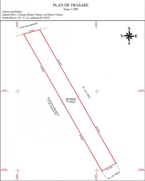 TEREN INTRAVILAN - MOARA VLASIEI