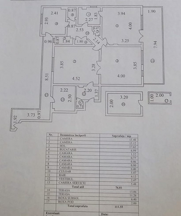 Apartament 4 camere | Gara de Nord | Buzesti 