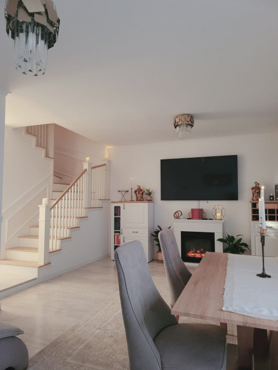 Casă modernă cu 4 camere, complet mobilată – Bragadiru, zona Ghindiceni