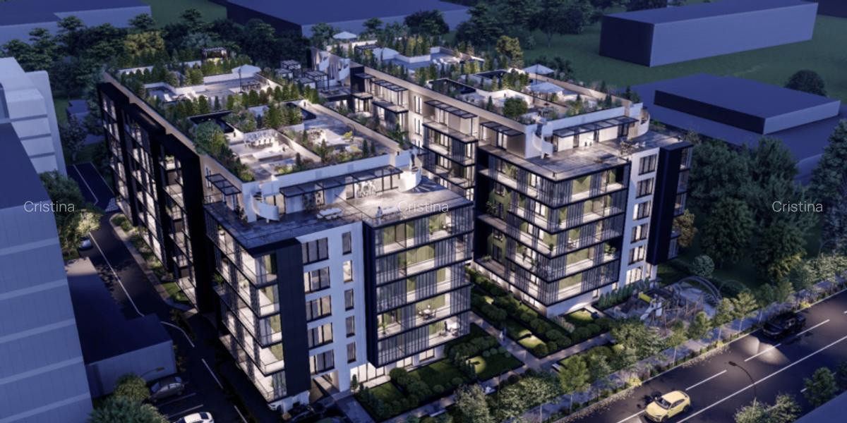 De inchiriat apartament 3 camere | Pipera |Cortina North 