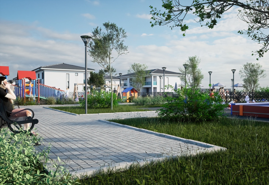 Duplex de vânzare | Zonă rezidențială Clinceni, lângă lac