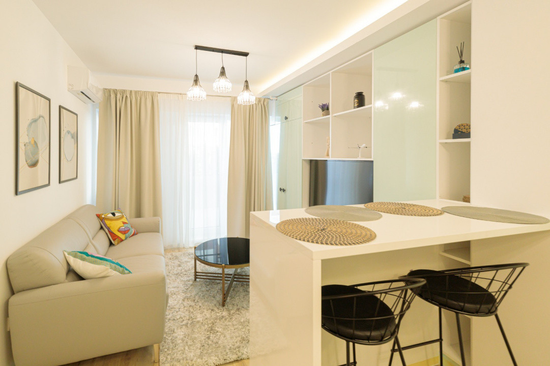 Inchiriere apartament 2 camere Belvedere Residence | terasa generoasa 16 mp