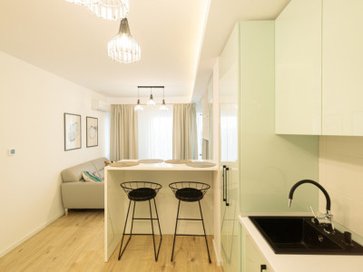 Inchiriere apartament 2 camere Belvedere Residence | terasa generoasa 16 mp