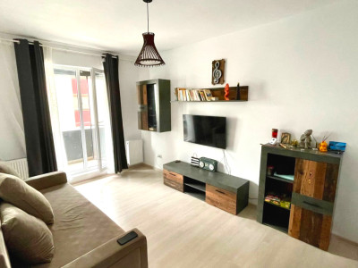Apartament 2 camere, bloc nou, centrala proprie, parcare, Chiajna, Rosu