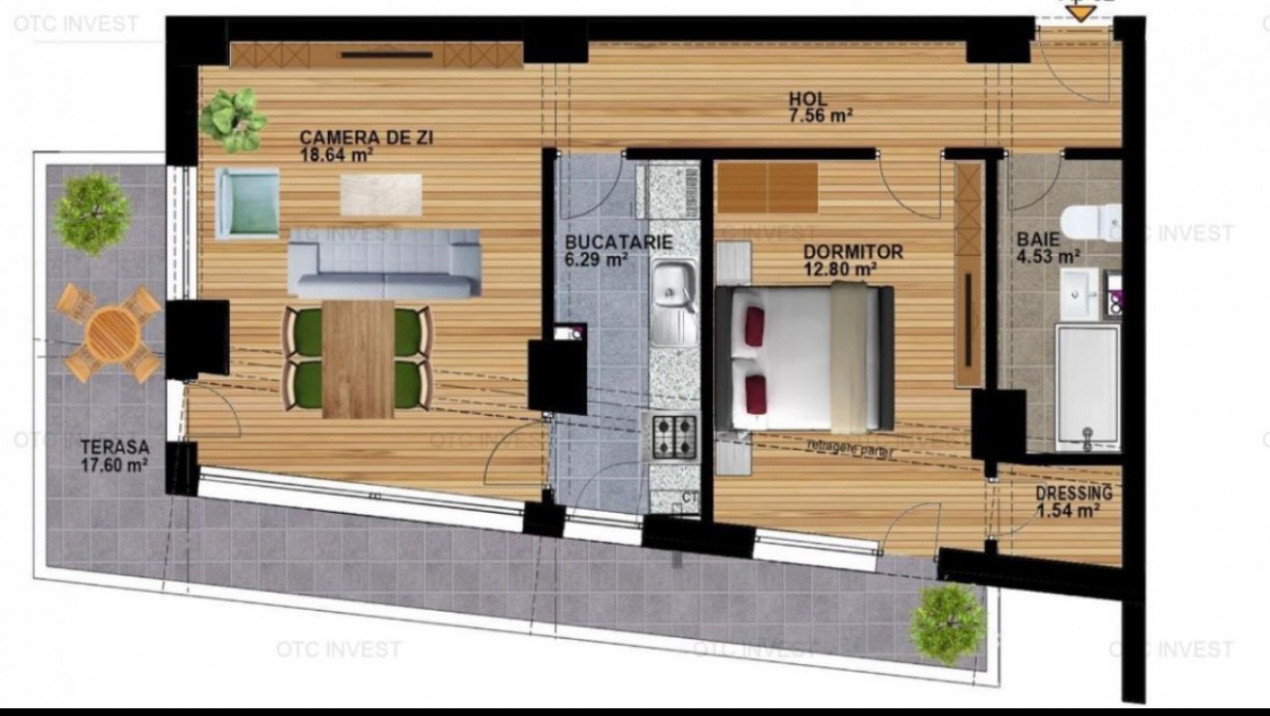 Apartament 2 camere de închiriat-Vitan