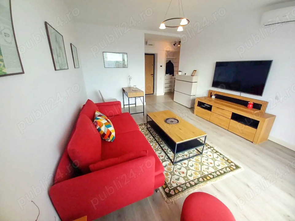 Inchiriere apartament 2 camere Pipera | 2 bai | centrala proprie | balcon