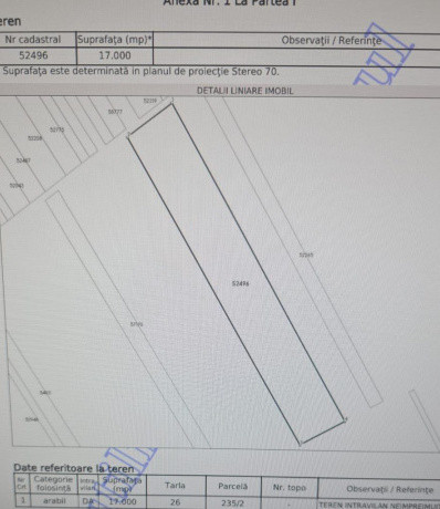 Teren Arabil 1.7 Ha – Localizare Strategică între Buftea și Corbeanca