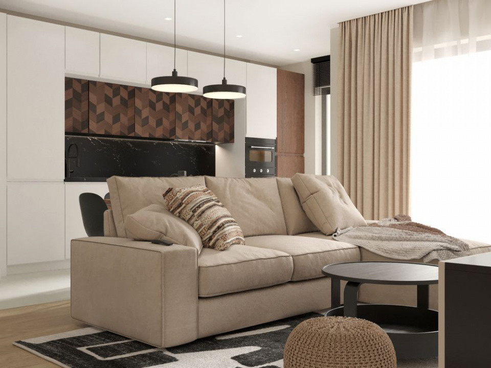 Inchiriere apaament 2 camere 65 mp | Nusco City | Parcare subterana inclusa