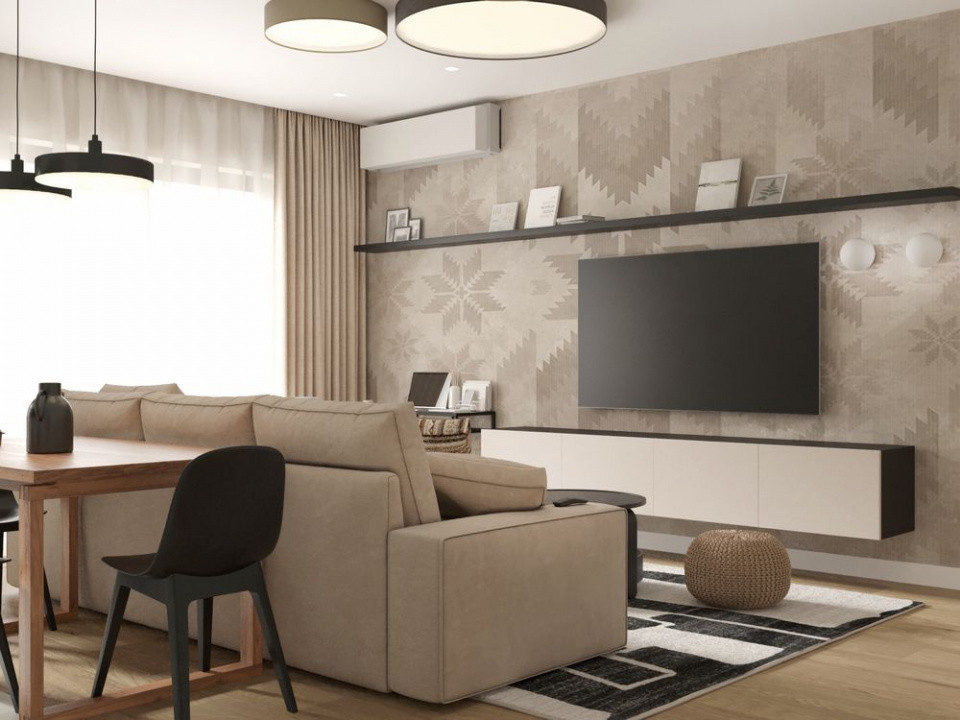 Inchiriere apaament 2 camere 65 mp | Nusco City | Parcare subterana inclusa