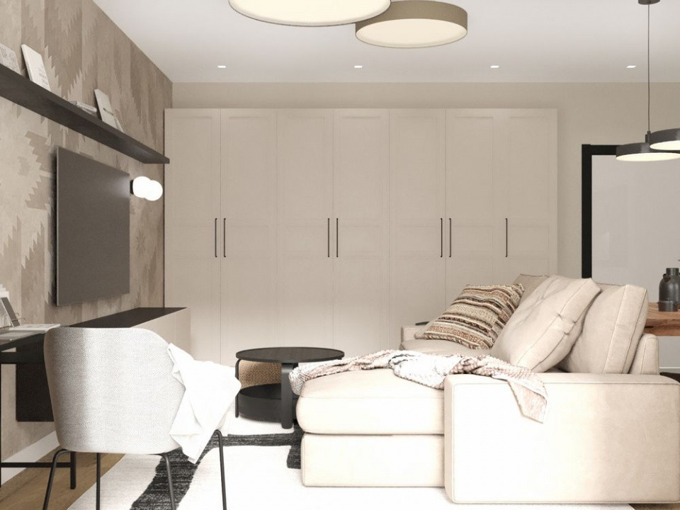 Inchiriere apaament 2 camere 65 mp | Nusco City | Parcare subterana inclusa