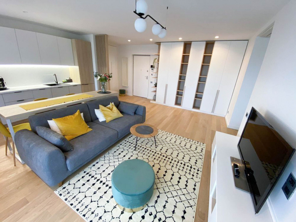 3 camere Aviatiei Tower, 79 mp + balcon 12 mp, parcare