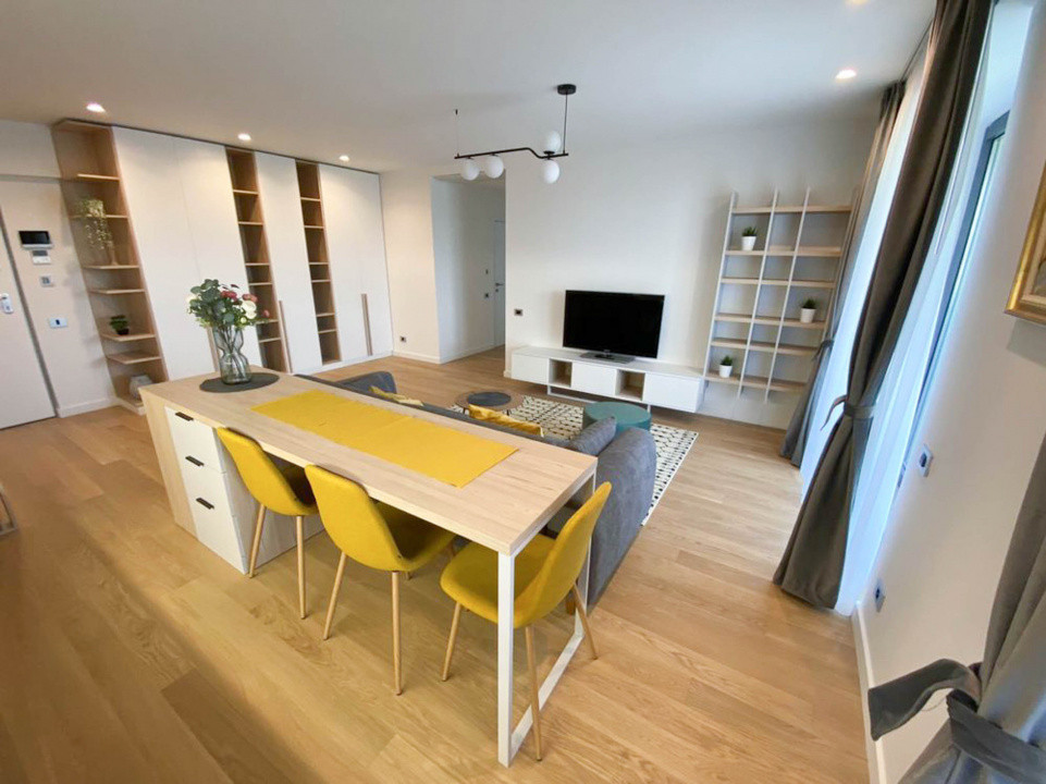 3 camere Aviatiei Tower, 79 mp + balcon 12 mp, parcare