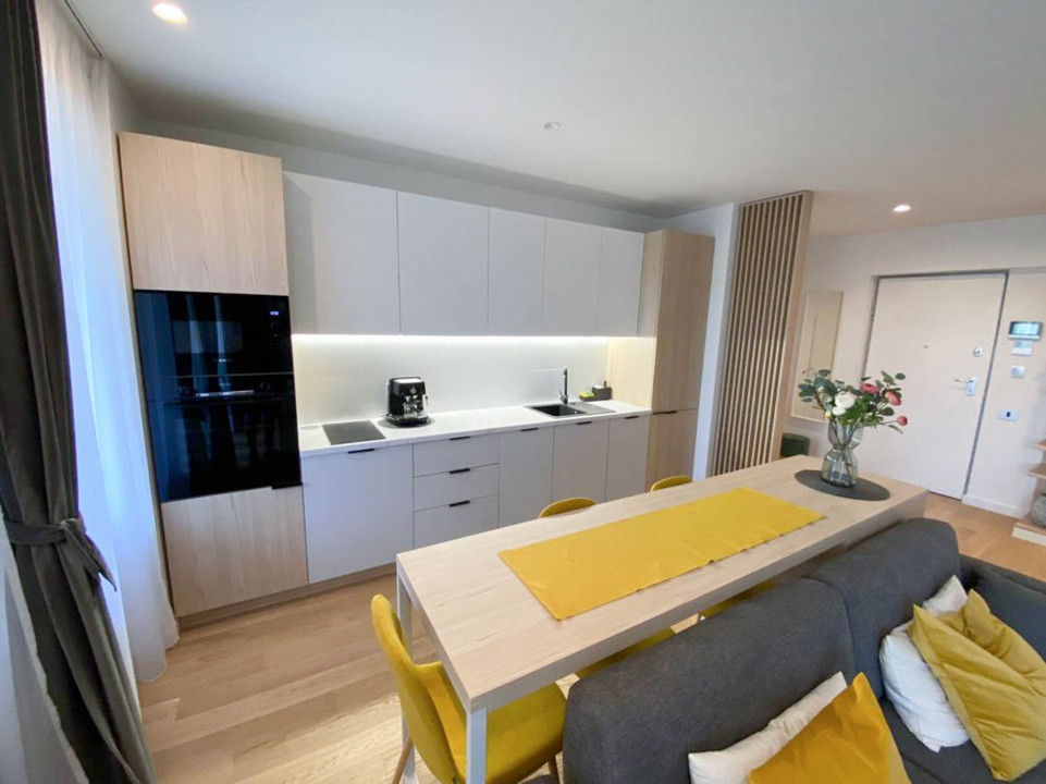 3 camere Aviatiei Tower, 79 mp + balcon 12 mp, parcare