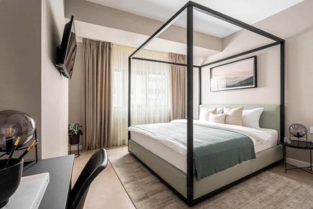 3 camere Barbu Vacarescu, 59 mp, bloc nou 2017