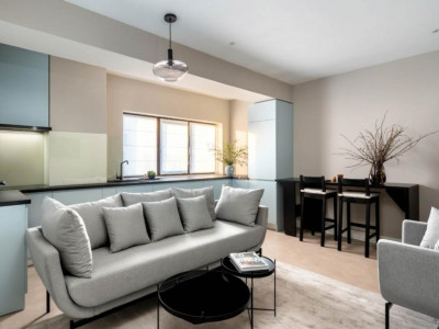 3 camere Barbu Vacarescu, 59 mp, bloc nou 2017