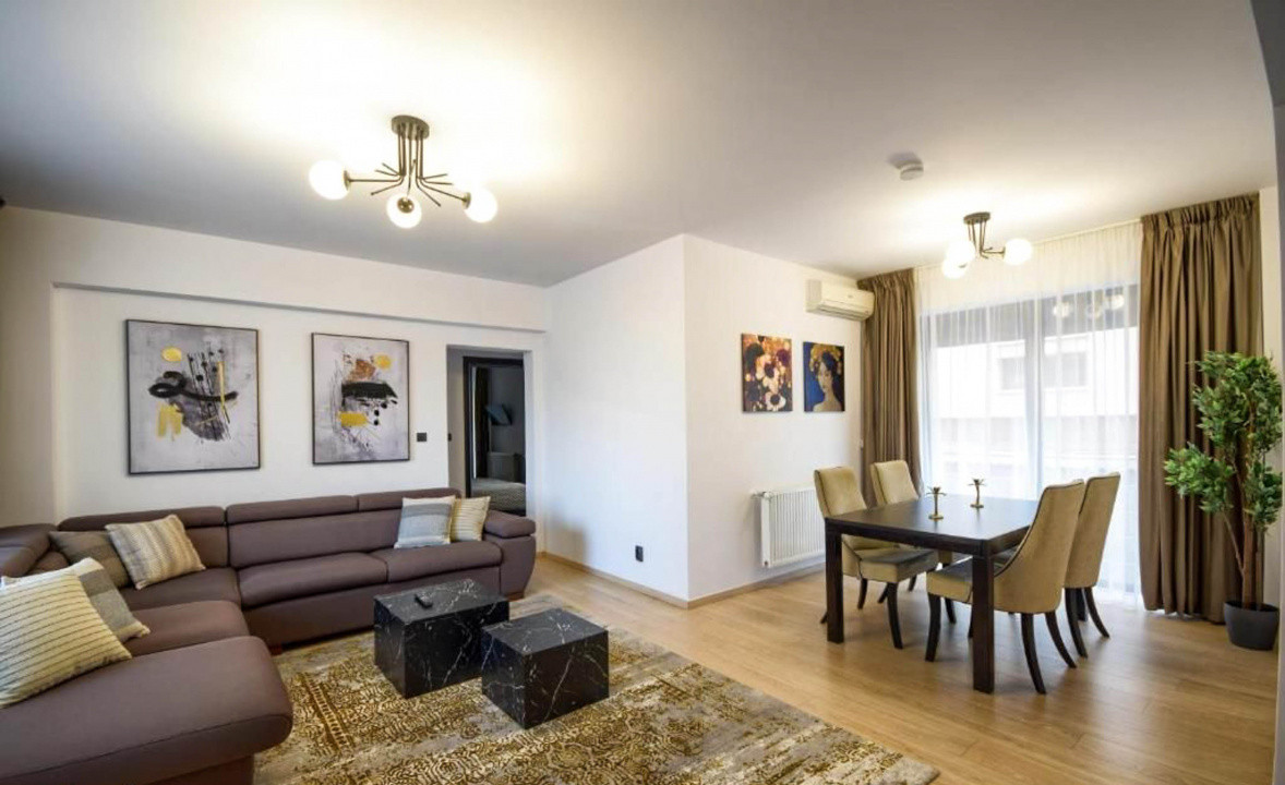 3 camere Herastrau, 83 mp, parcare subterana inclusa