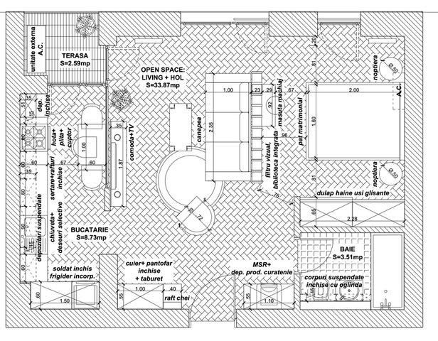Studio 50 mp, Cloud 9 Aviatiei, parcare subterana inclusa
