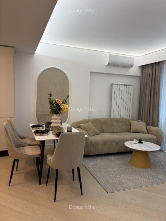 Inchiriere apartament 3 camere Cortina North | Prima inchiriere | Balcon 10 mp