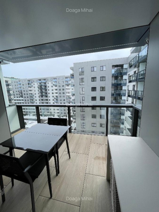 Inchiriere apartament 3 camere Cortina North | Prima inchiriere | Balcon 10 mp