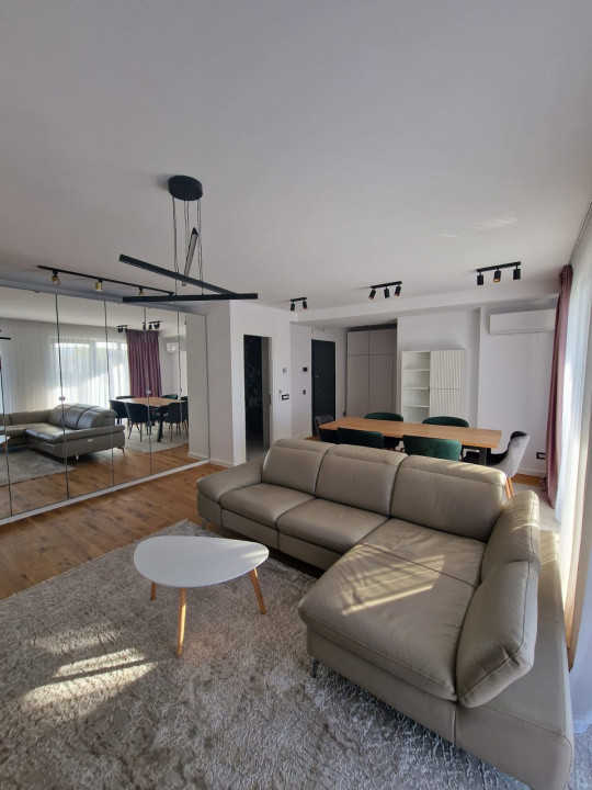 Apartament 3 camere Straulesti | De Inchiriat |  | Parcare | Gradina | 