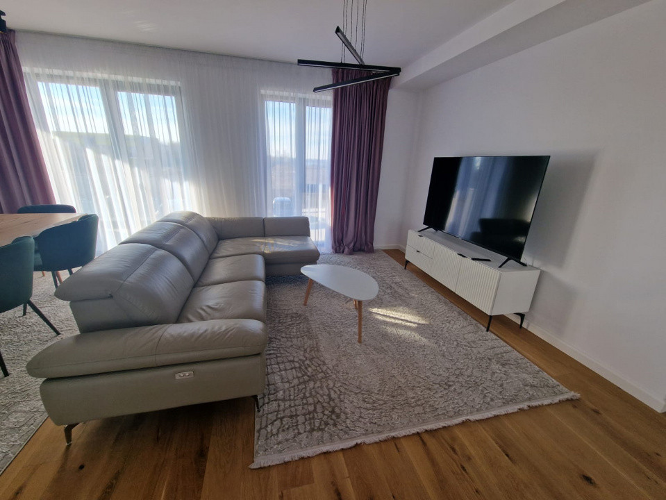Apartament 3 camere Straulesti | De Inchiriat |  | Parcare | Gradina | 