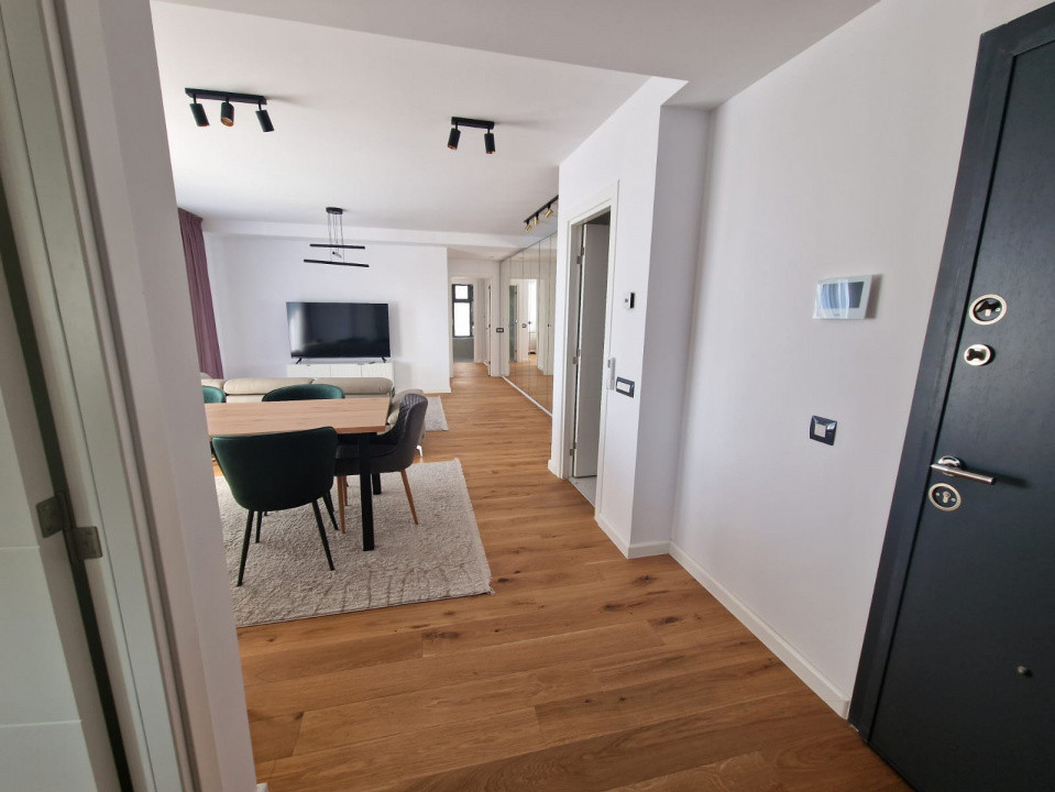 Apartament 3 camere Straulesti | De Inchiriat |  | Parcare | Gradina | 