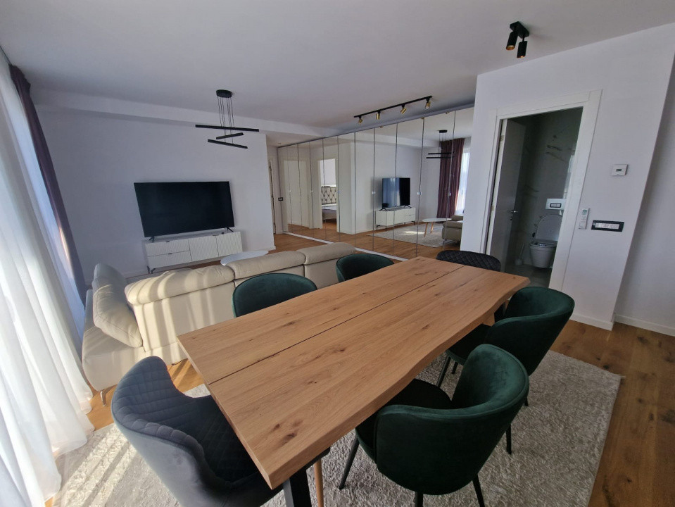 Apartament 3 camere Straulesti | De Inchiriat |  | Parcare | Gradina | 